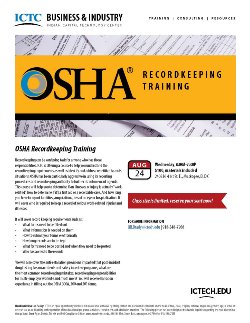 OSHA Recordkeeping Training